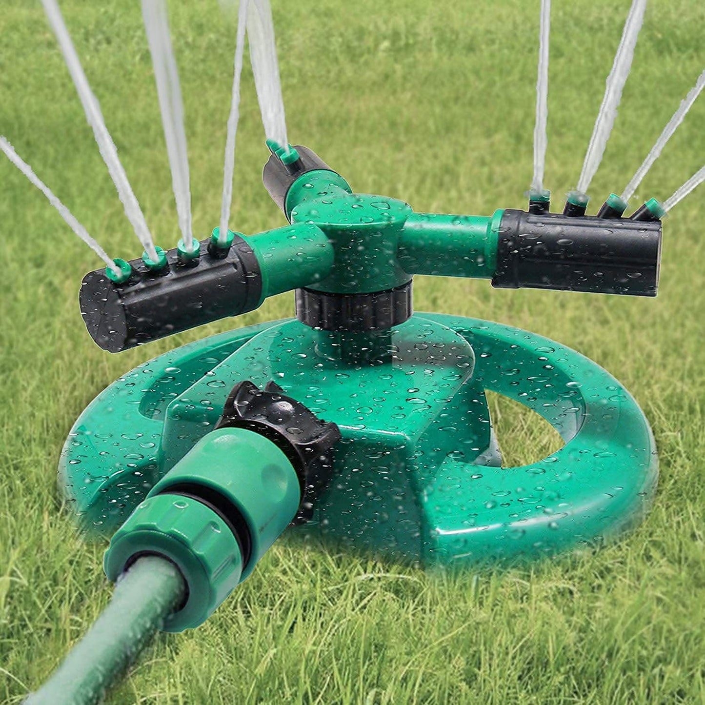 Casa De Amor Water Sprinkler for Plants 360 Degree Sprayer, Green