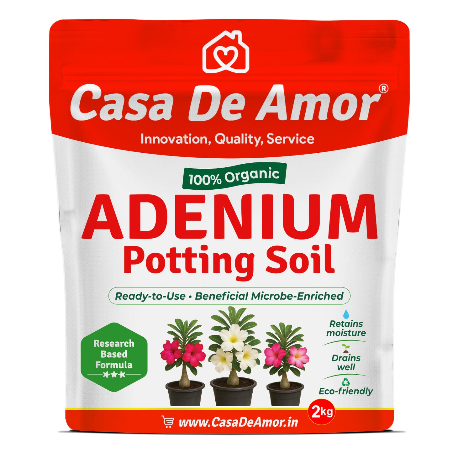 Casa De Amor Adenium Organic Potting Soil Ready to use