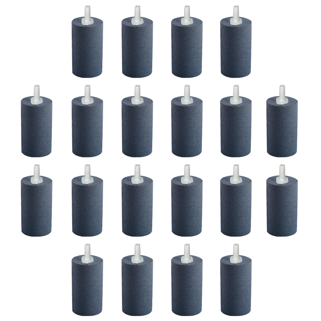 Casa De Amor 1.5 Inch Air Stone Cylinder Bubble Diffuser for Aquarium Fish Tank Air Pump Hydroponics (Grey color)