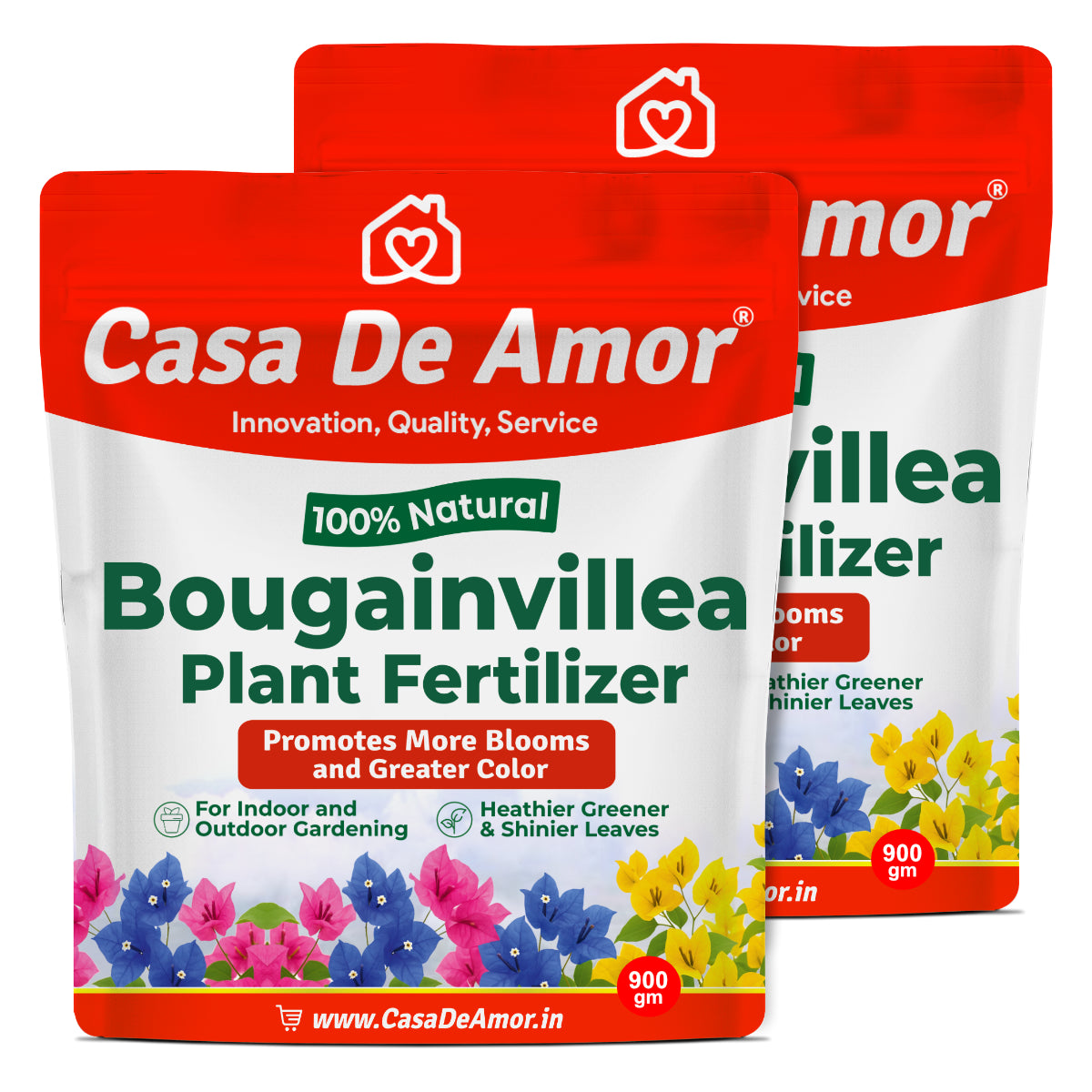 Casa De Amor Bougainvillea Plant Fertilizer, Promotes More Blooms and Greater Color