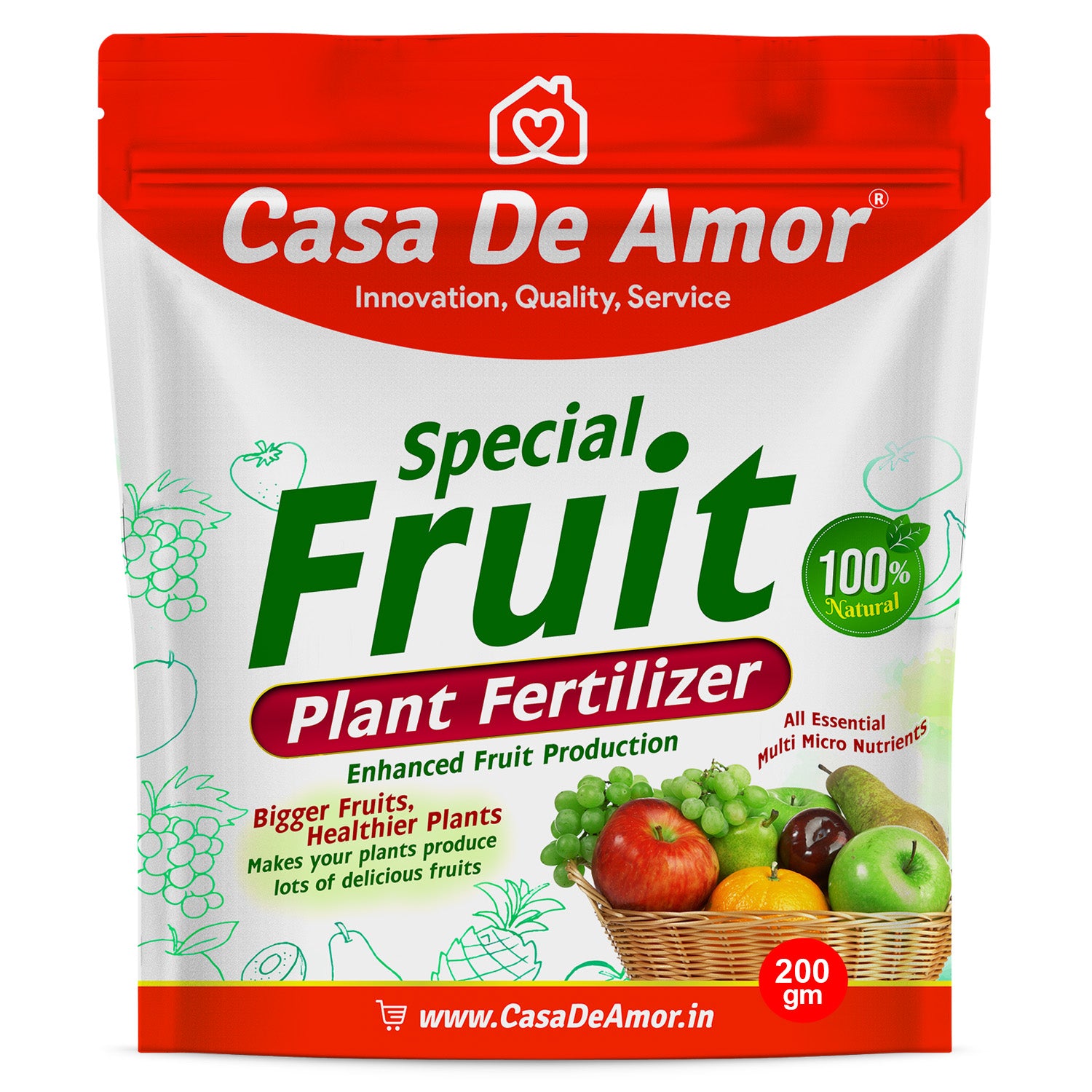 fertilizer for fruit plants Casa De Amor Special Fruit Plant Fertilizer- Nourish for Bigger, Healt