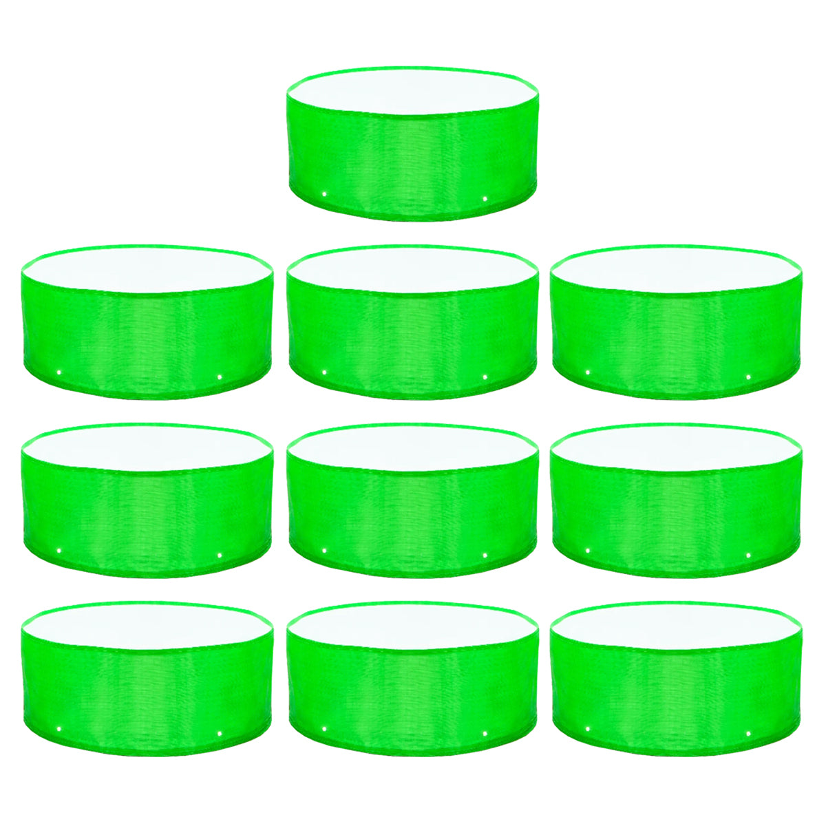 Casa De Amor HDPE UV Protected 260 GSM Green Grow Bags Round Suitable for Vegetable Terrace Gardening (12x6 Inch)
