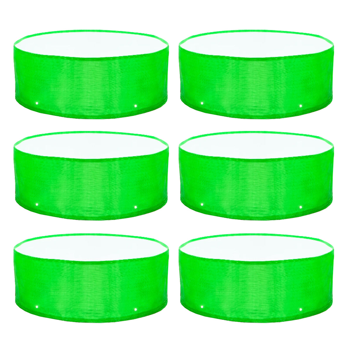Casa De Amor HDPE UV Protected 260 GSM Green Grow Bags Round Suitable for Vegetable Terrace Gardening (18x9 Inch)