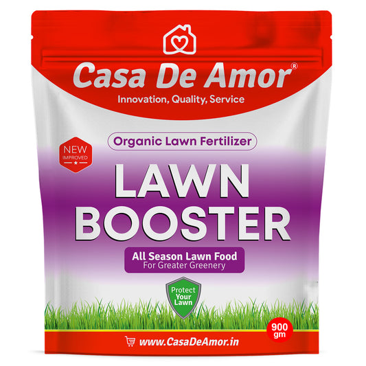 Casa De Amor Lawn Booster, 100% Organic Lawn Bio-Fertilizer, for Lush Green Lawn Grass