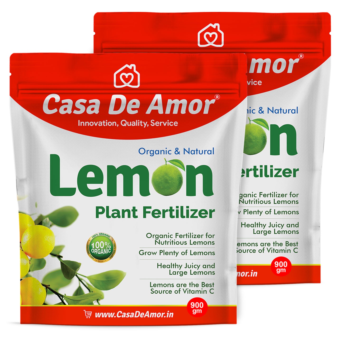 Natural & Eco-Friendly Lemon Plant Fertilizer