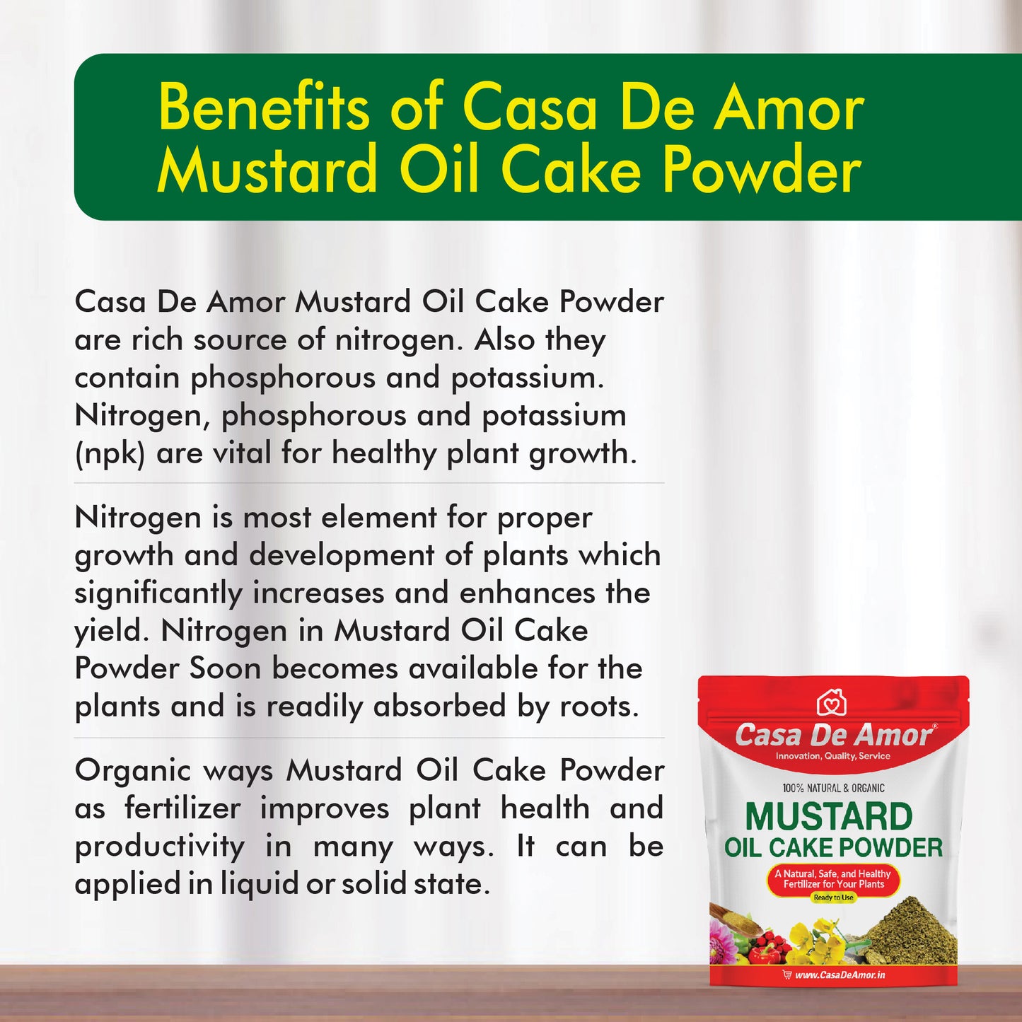 Mustard Oil Cake Powder Natural Safe Ecofriendly Fertilizer for Plant Growth and Healthy Roots