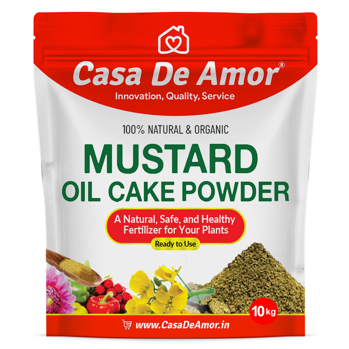 Mustard Oil Cake Powder Natural Safe Ecofriendly Fertilizer for Plant Growth and Healthy Roots