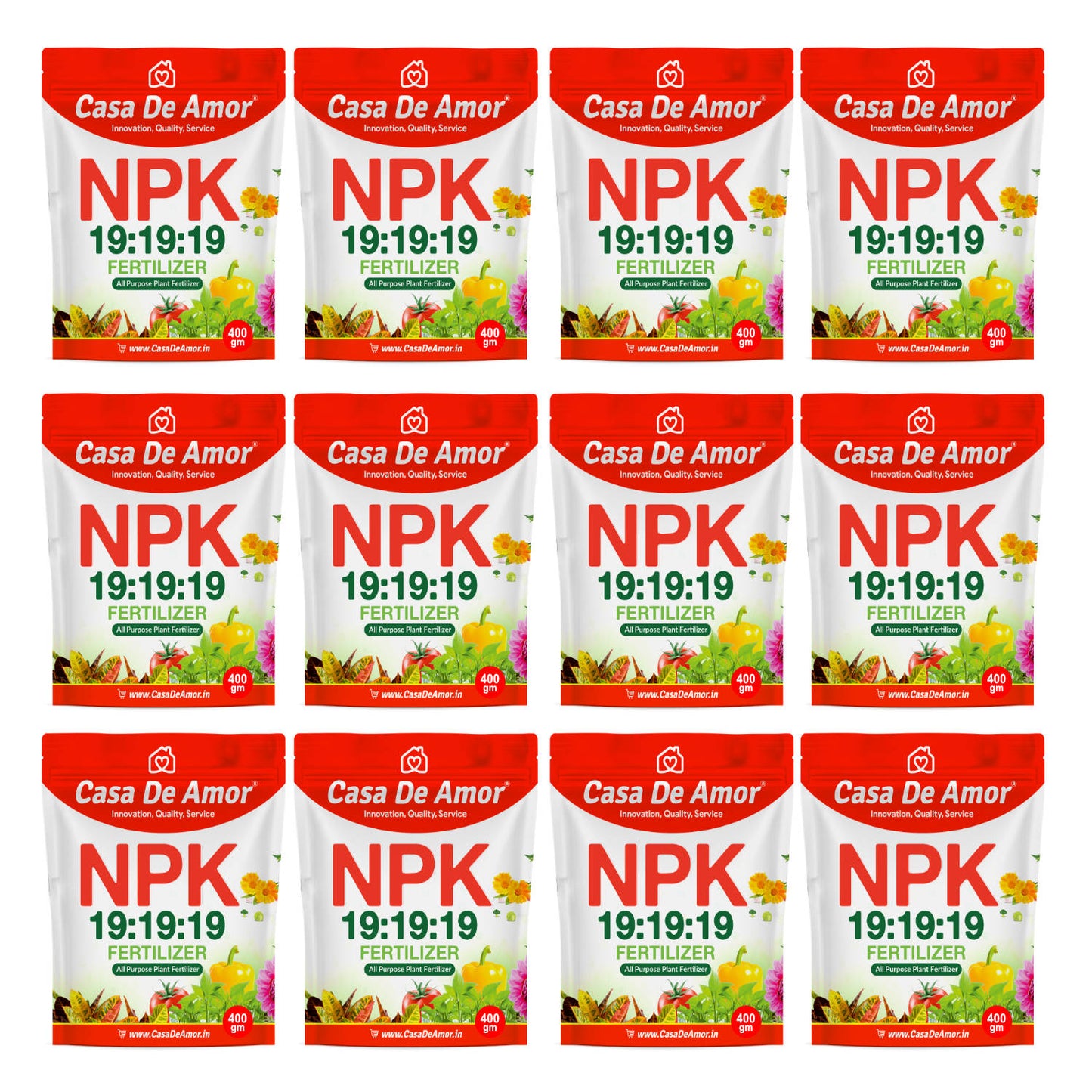 NPK 19 19 19 Fertilizer for Plants and Gardening All Purpose Plant Food