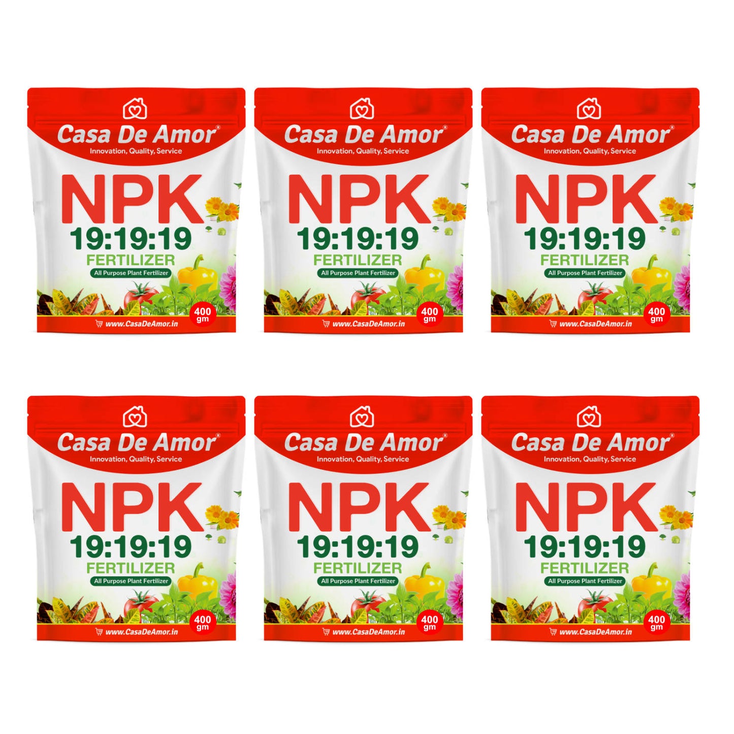 NPK 19 19 19 Fertilizer for Plants and Gardening All Purpose Plant Food