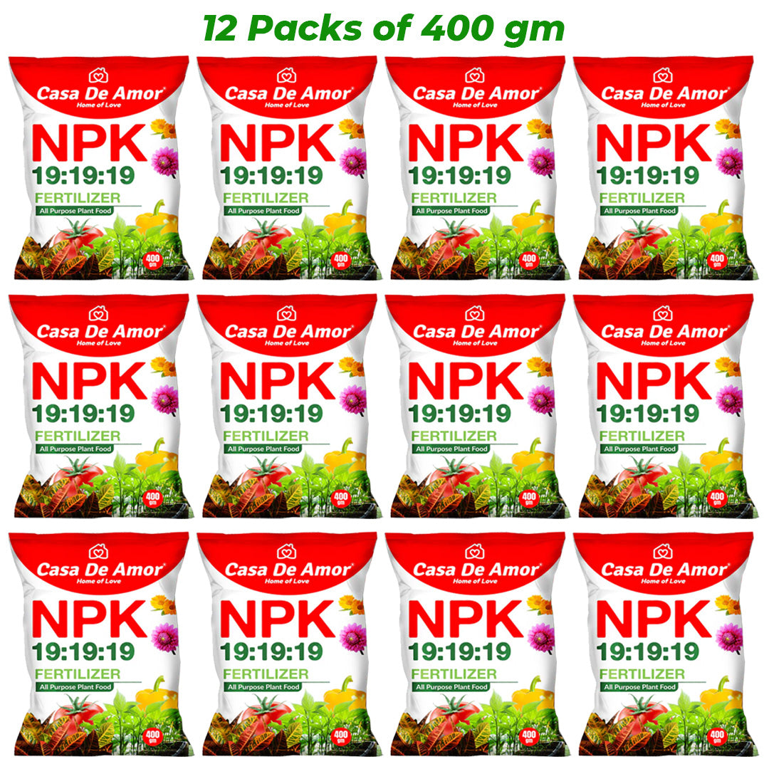 NPK 19 19 19 Fertilizer for Plants and Gardening All Purpose Plant Food