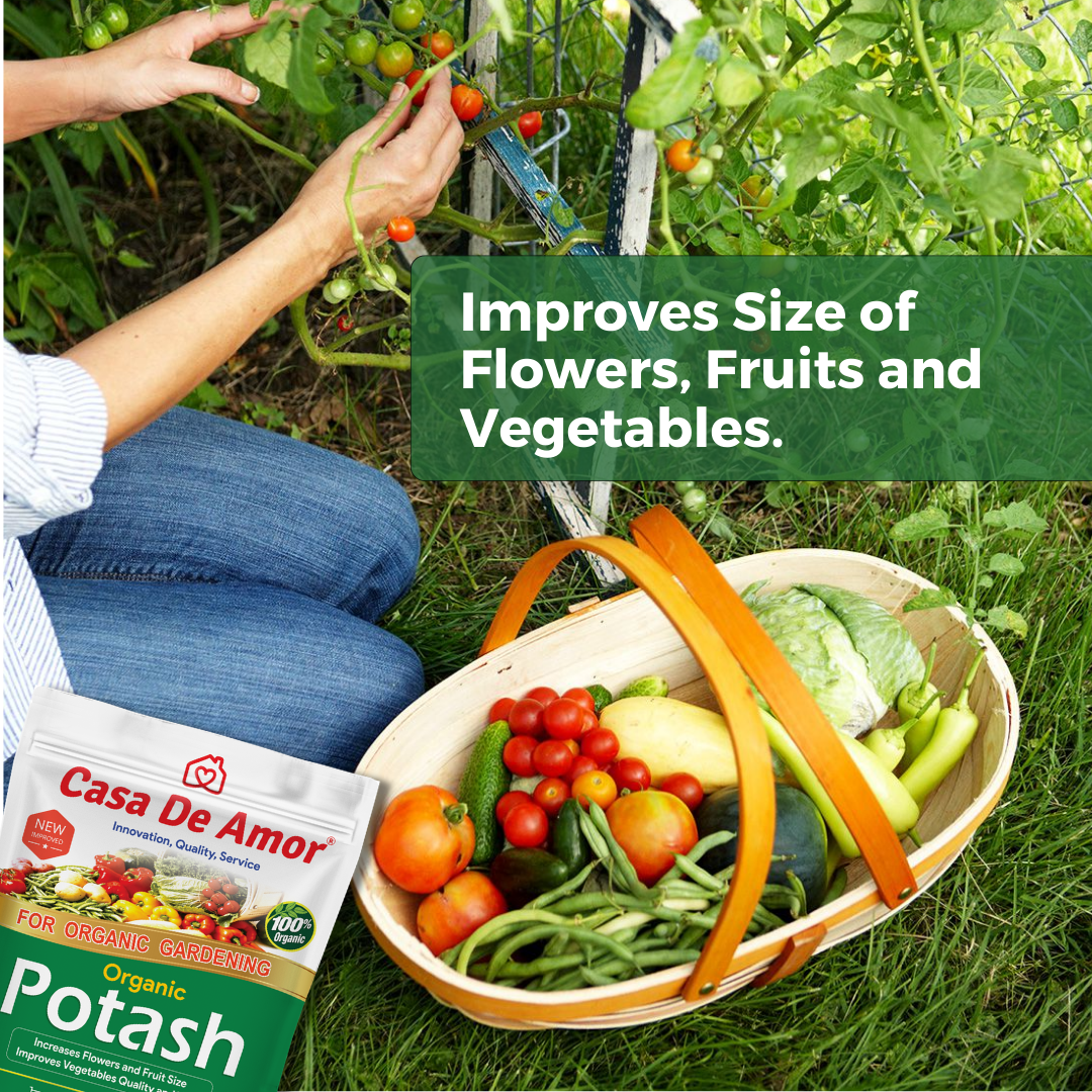 Casa De Amor Organic Potash Fertilizer for Gardening