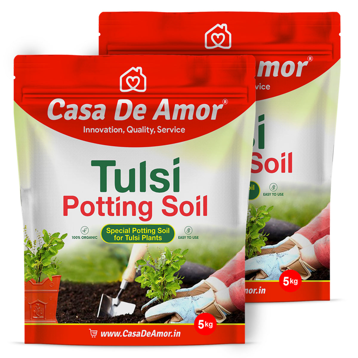 Casa De Amor Special Tulsi Plant Potting Soil