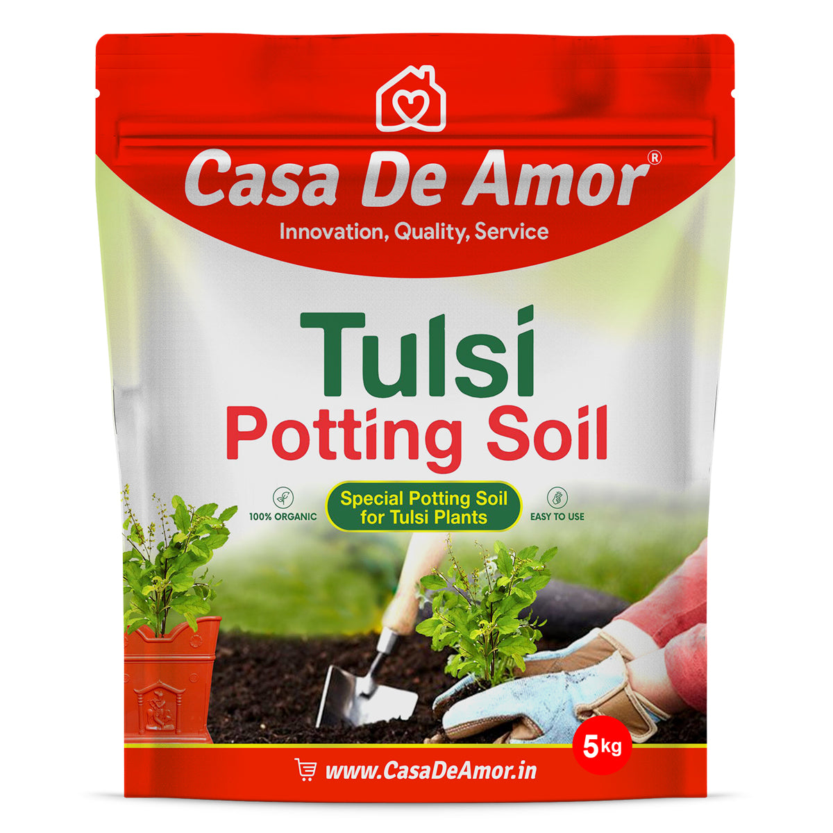 Casa De Amor Special Tulsi Plant Potting Soil