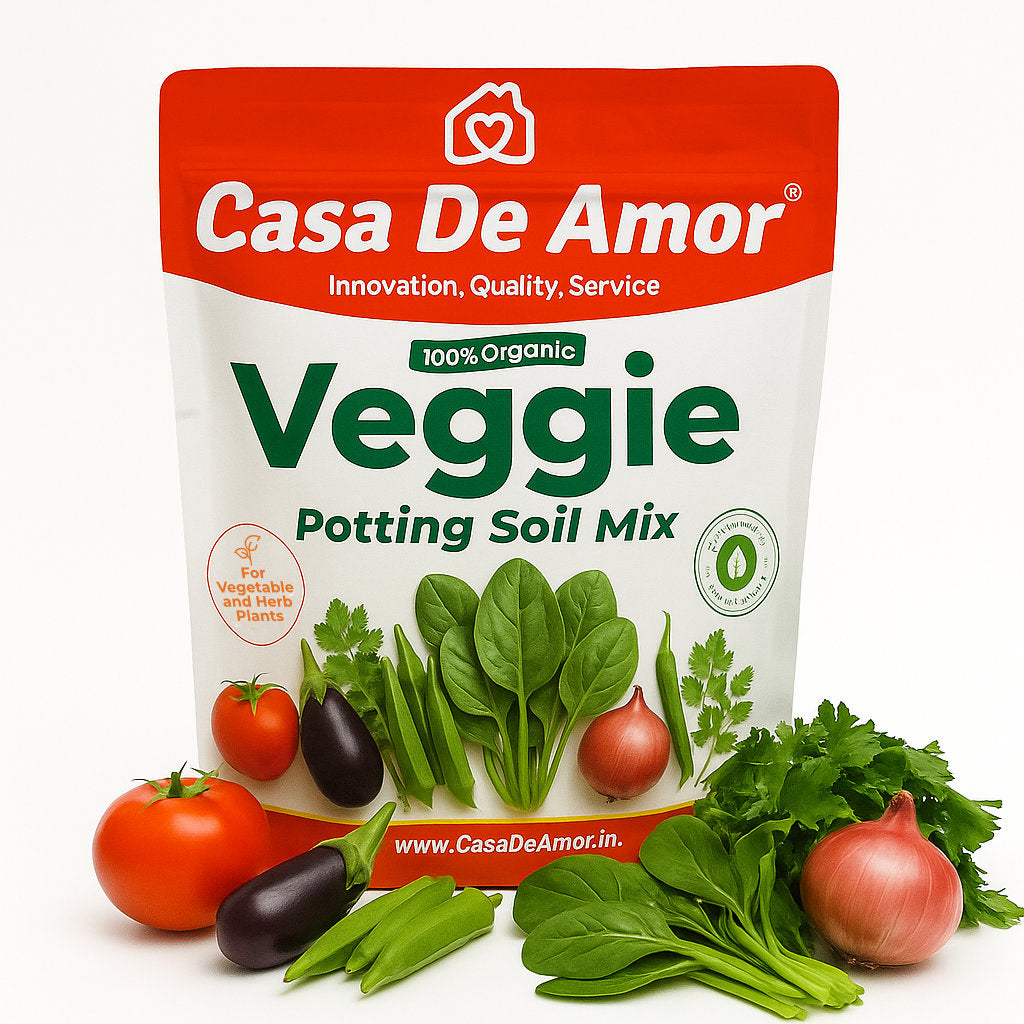 Veggie Potting Soil, Organic, Grow vegetables and herbs in Kitchen Garden, Terrace Garden