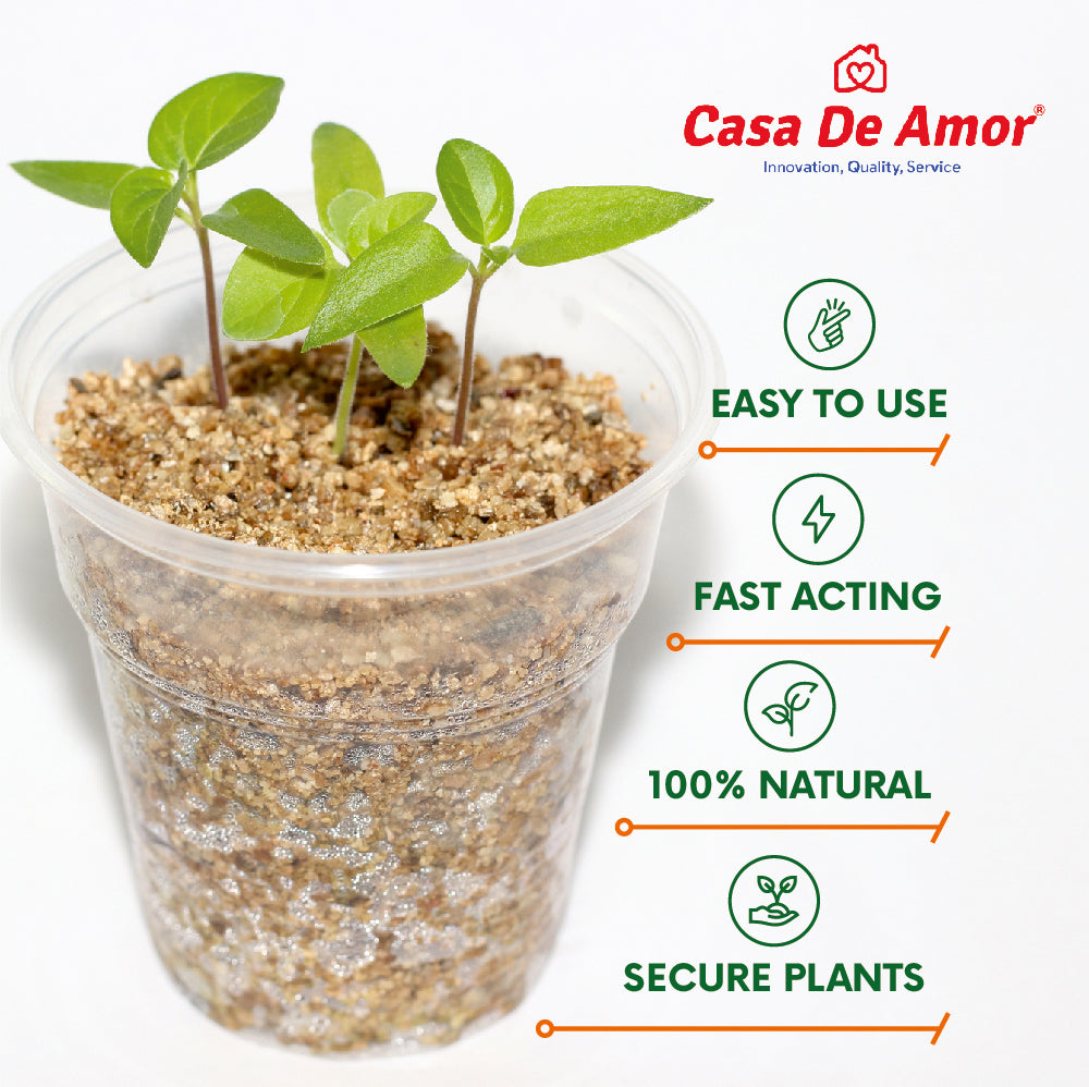 Vermiculite for Gardening & Hydroponics, Safe Natural Soil Conditioner for Better Root Growth