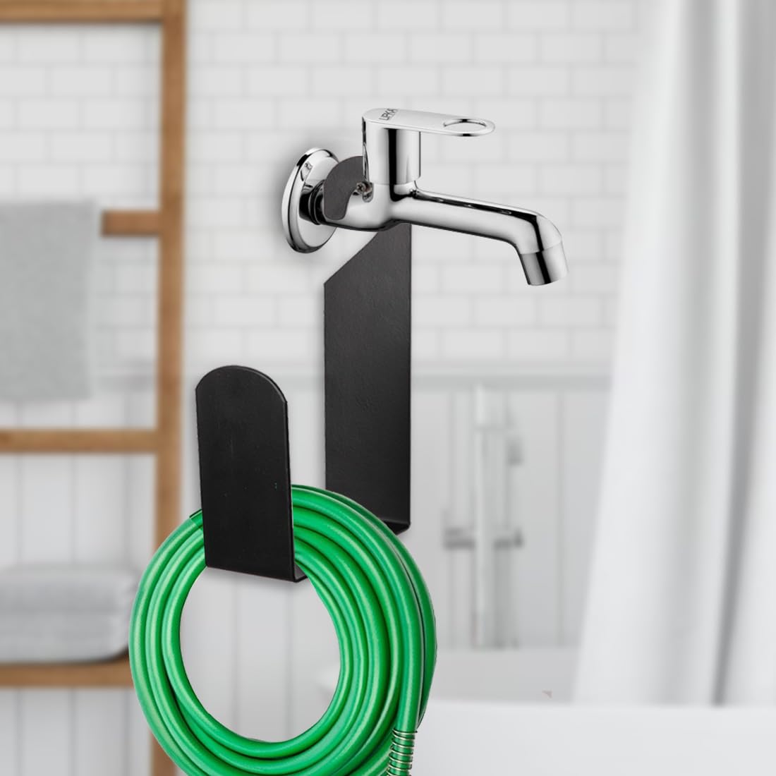 Casa De Amor Heavy Duty Garden Hose Holder/Hanger (Metal, Pack of 1)