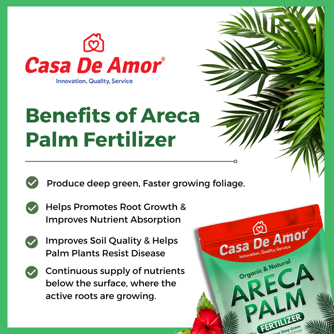 Casa De Amor Organic Areca Palm Plant Food Fertilizer (900 gm)