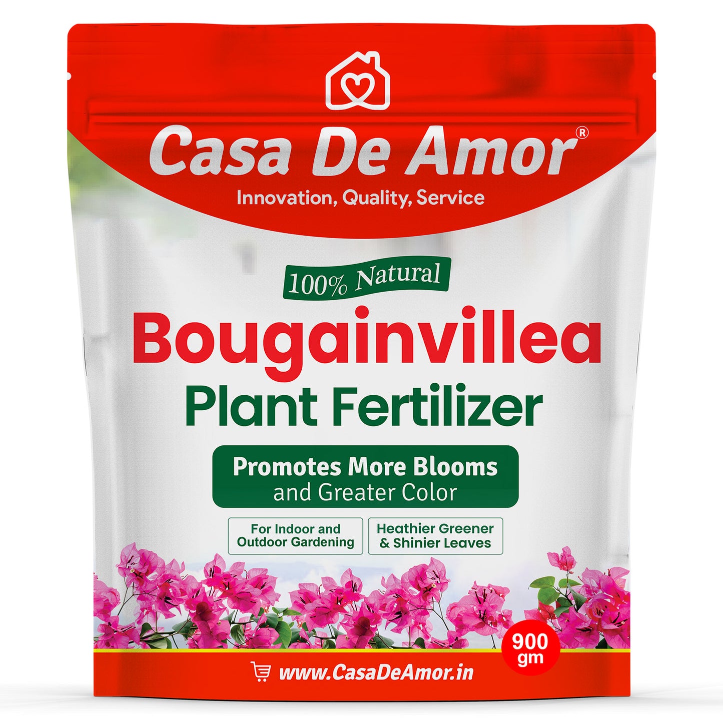 Casa De Amor Bougainvillea Plant Fertilizer, Promotes More Blooms and Greater Color