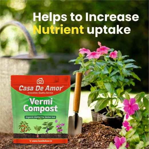 Casa De Amor Organic Vermicompost Fertilizer Manure for Plants