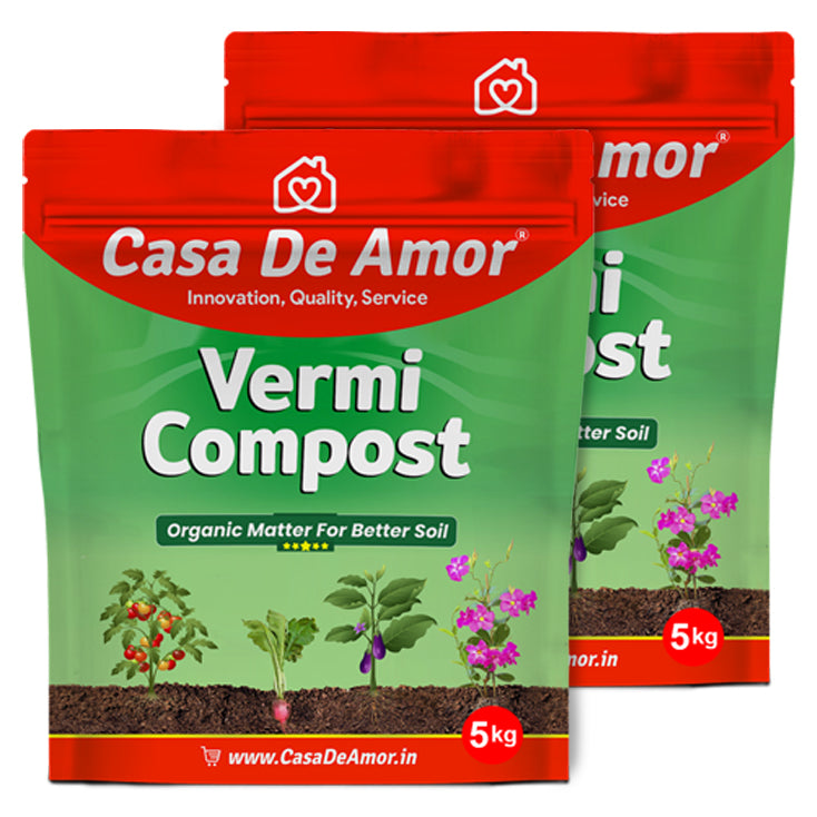Casa De Amor Organic Vermicompost Fertilizer Manure for Plants