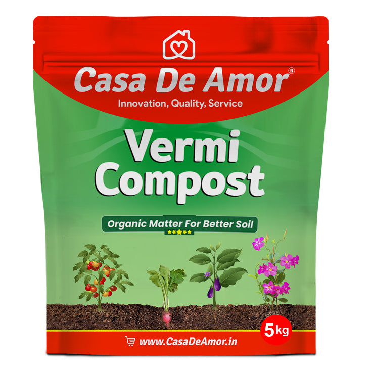 Casa De Amor Organic Vermicompost Fertilizer Manure for Plants