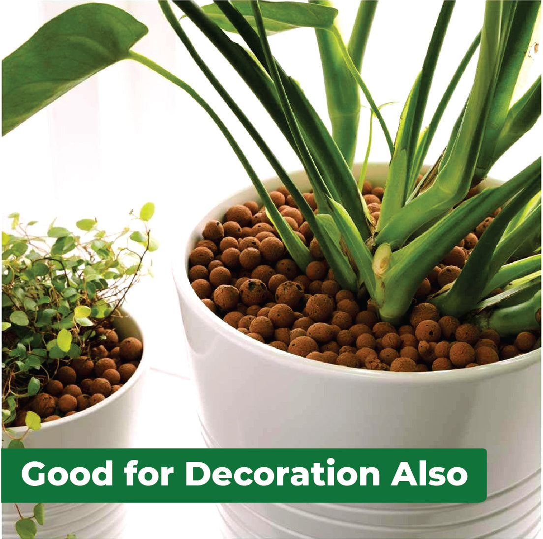Casa De Amor Clay Balls, Hydrotons, Lightweight Expanded Clay Aggregate (LECA) for Hydroponics, Aeroponics & Aquaponics