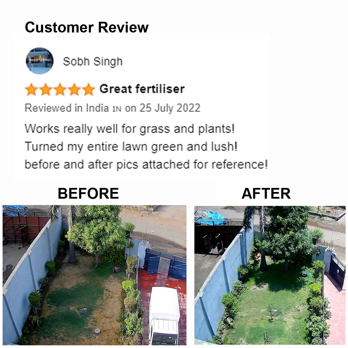 Casa De Amor NPK 20 20 20 Fertilizer for Plants and Gardening Complete Plant Food, Growth Boost and Flowering