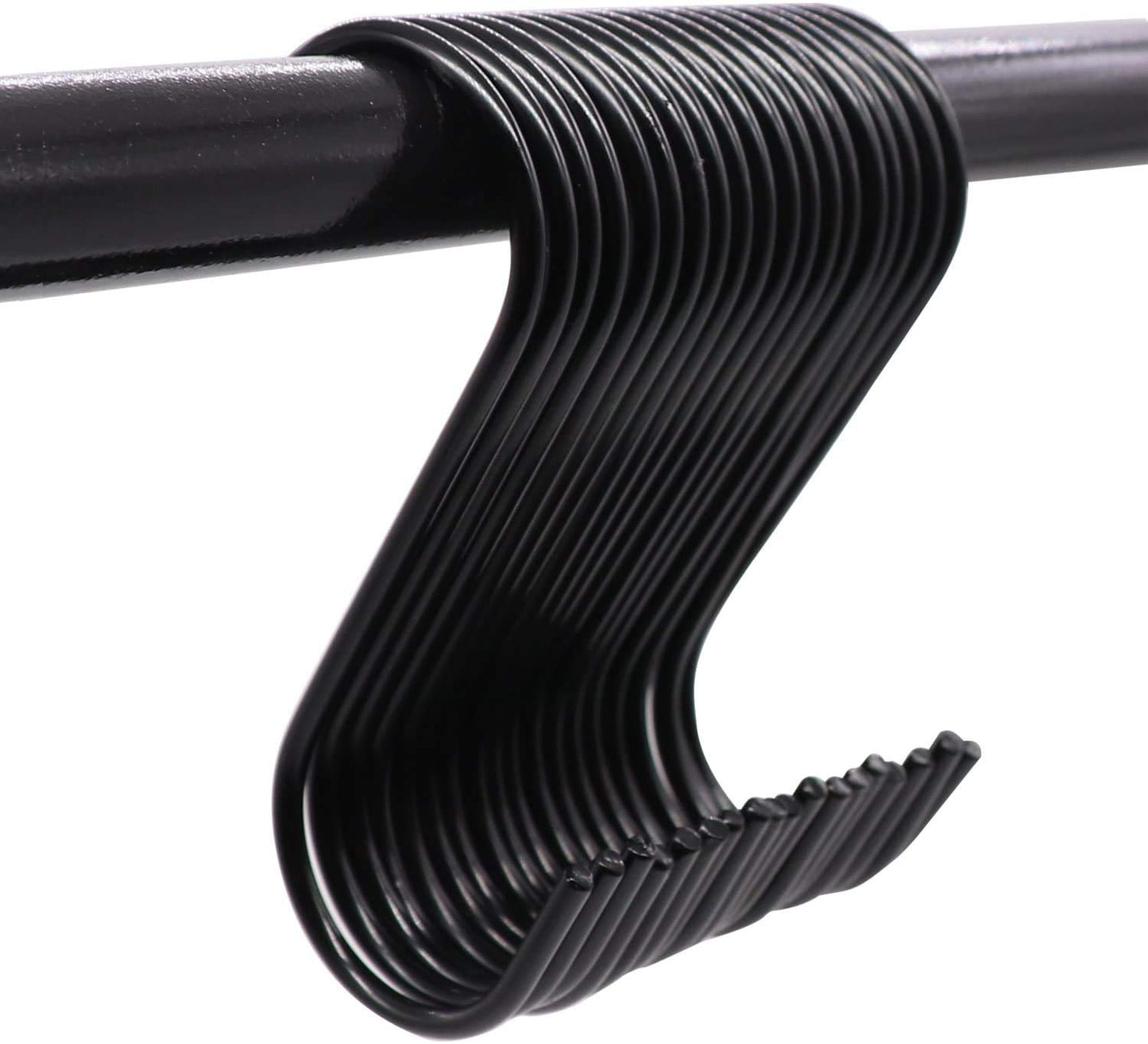 Casa De Amor Iron S Hooks, Perfect for kitchens, garden, closets, workshops (Black)- 10 Pack