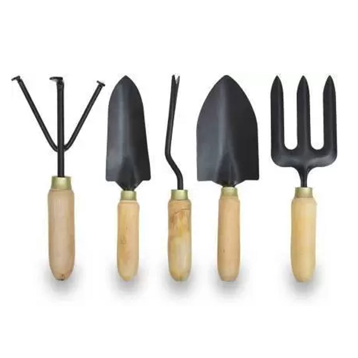 Casa De Amor Gardening Trowel Set of 5 (Wooden Tools)