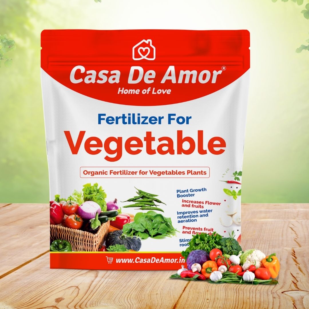 Casa De Amor Vegetable Fertilizer Organic, for Home, Balcony, Terrace & Outdoor Gardening