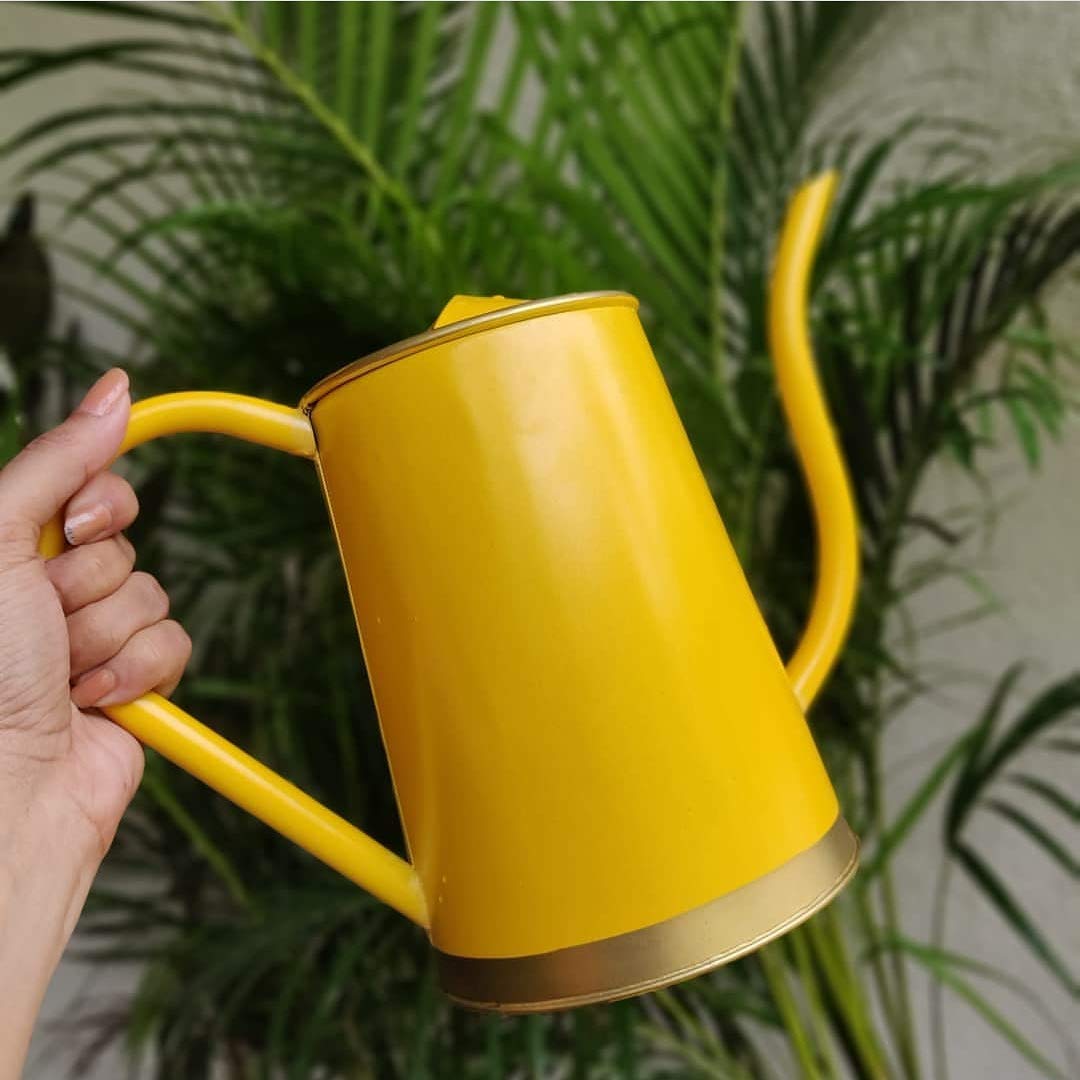 Casa De Amor Metal Watering Can 1.5 Liter: Perfect for Plants, Kid-Friendly Garden Care
