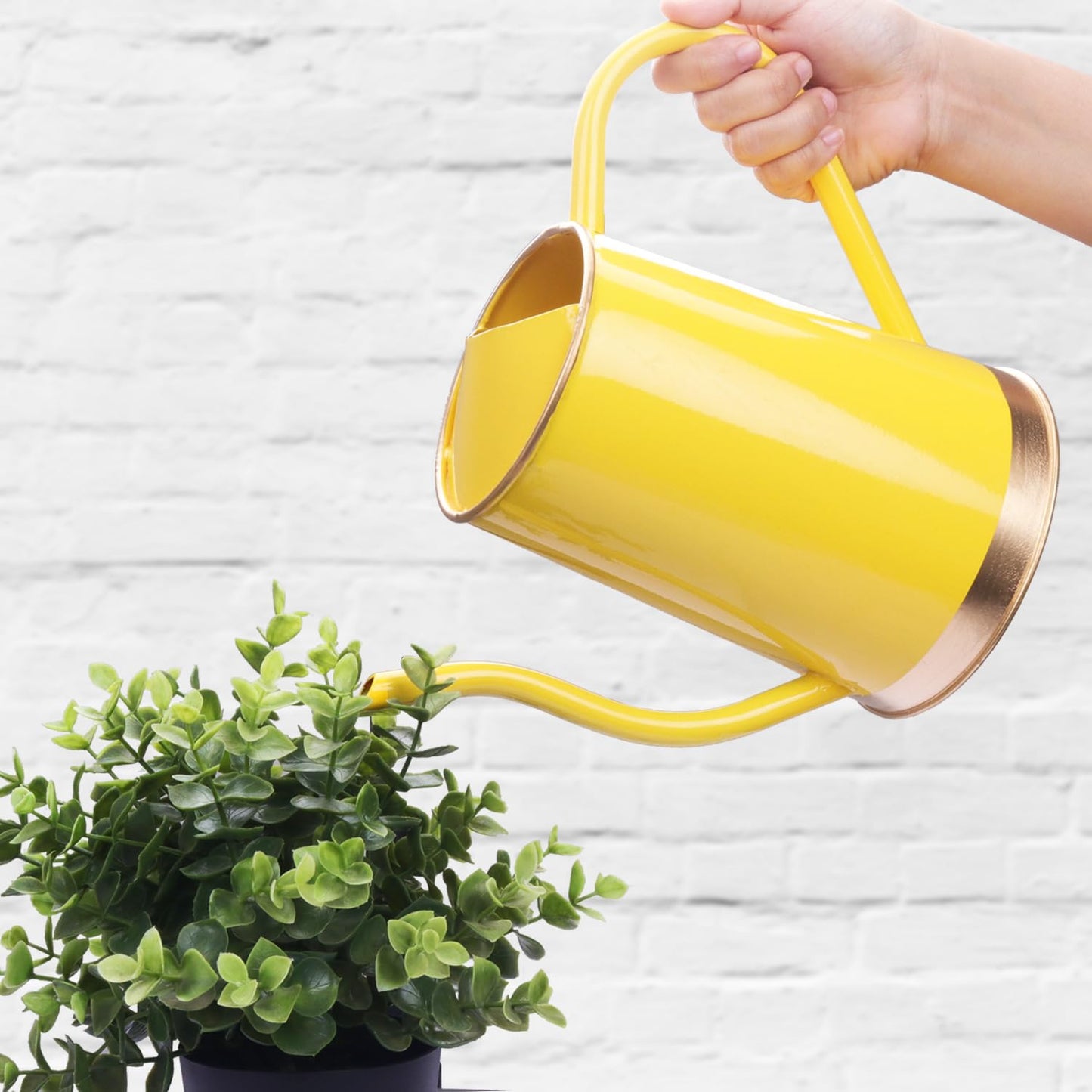 Casa De Amor Metal Watering Can 1.5 Liter: Perfect for Plants, Kid-Friendly Garden Care