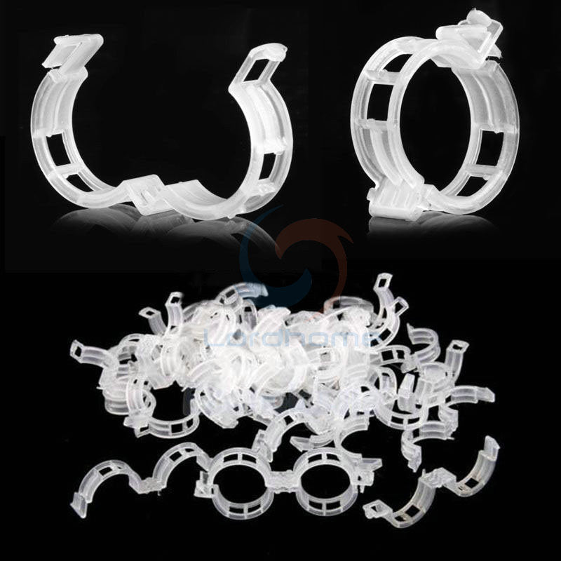 100pcs Tomato Veggie Garden Plant Support Clips For Trellis Twine Greenhouse - Casa De Amor Organic Gardening India