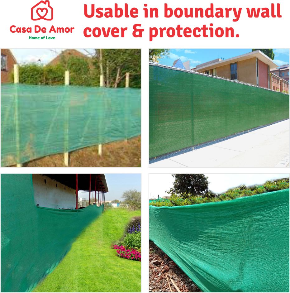 Casa De Amor Shade Net- Garden Netting Green House Agro UV Stabilized