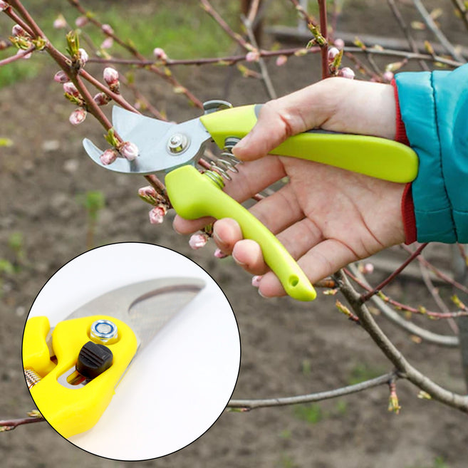 Casa De Amor Heavy Duty Plant Cutter For Home Garden Scissors - Set of 1 "The color may vary."