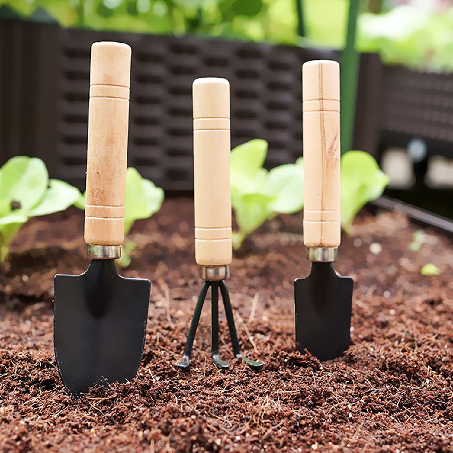 mini garden trowel Casa De Amor Mini Gardening Tools Kit