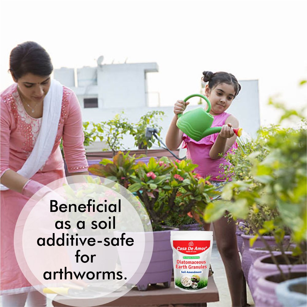 Diatomaceous Earth Granules for Soil Amendment