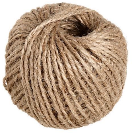 Casa De Amor Jute Twine Threads String Rope 3 Ply 120m for Creative Decoration