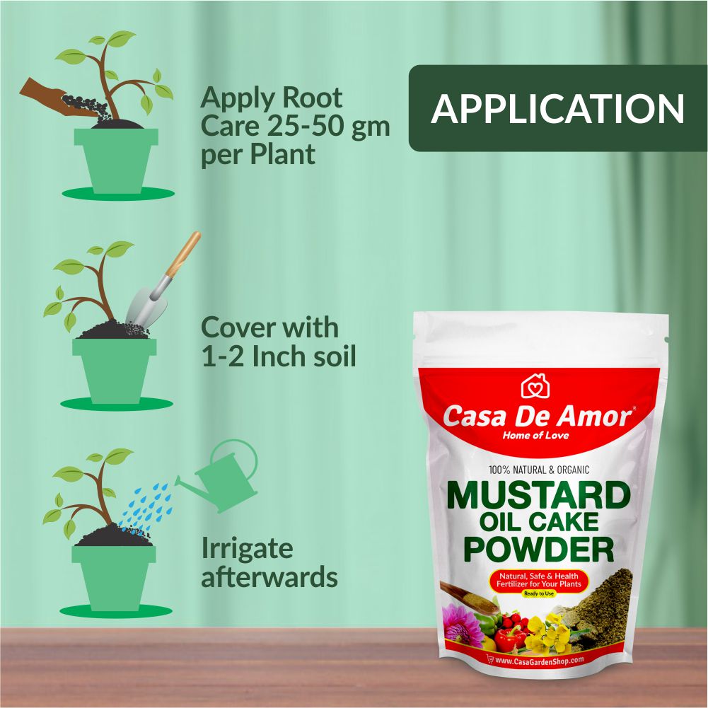Casa De Amor Neem Khal Powder (900 gm) + Mustard Oil Cake Powder (900 gm) + Karanj Powder (900 gm)- Combo Pack (Total 2700 gm)
