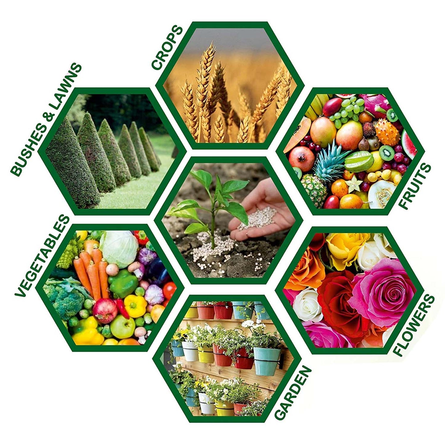 Casa De Amor Zinco Super (Zinc 33% and Sulphur 15%) Micronutrient Fertilizer for All Types of Plants, Lawn and Gardening