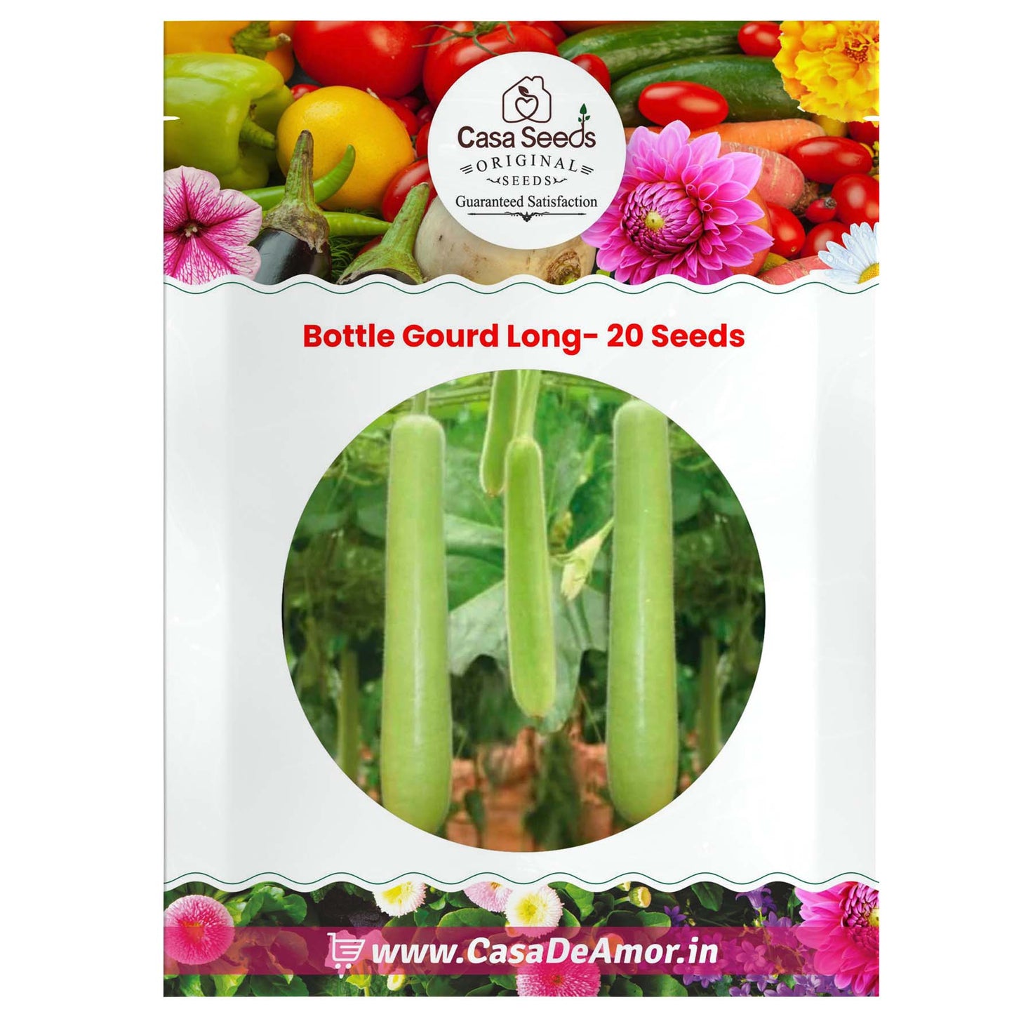 Bottle Gourd Long- 20 Seeds