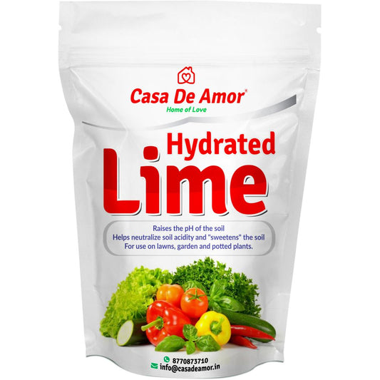 Hydrated Lime for Gardening and Soil Amendment