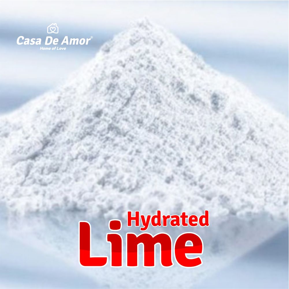 casa de amor hydrated lime for gardening and soil amendment