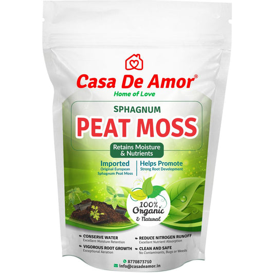 100% organic and natural peat moss