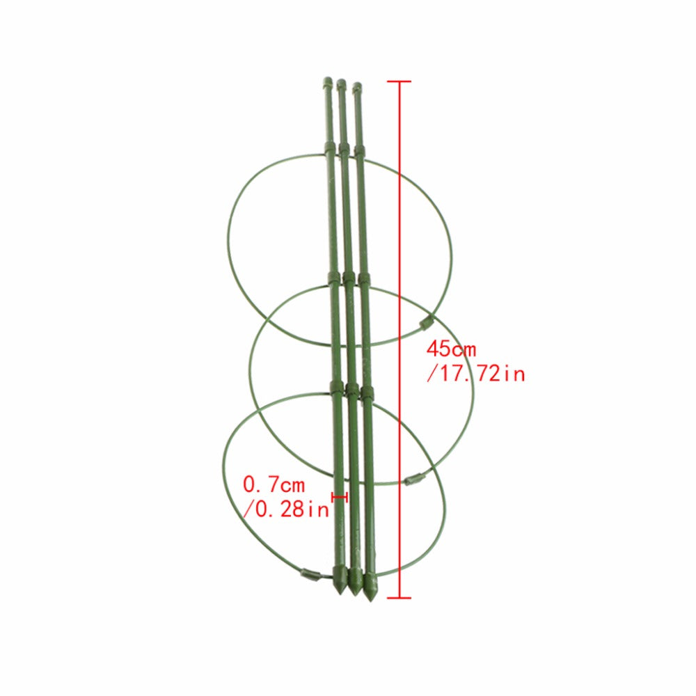 Garden Plant Support Climbing Plants60cm Conical Trellis Supporter Frame - Casa De Amor Organic Gardening India