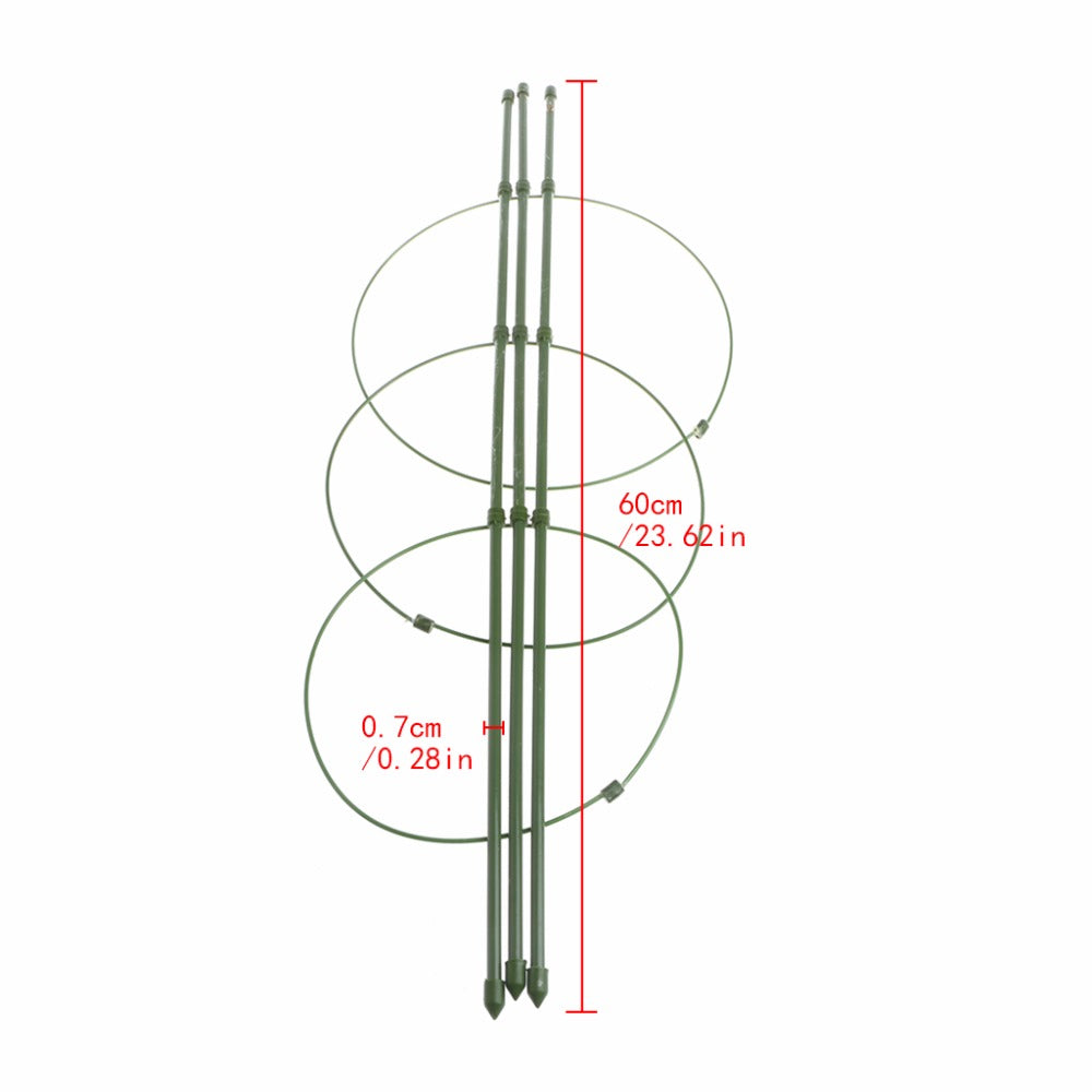 Garden Plant Support Climbing Plants60cm Conical Trellis Supporter Frame - Casa De Amor Organic Gardening India