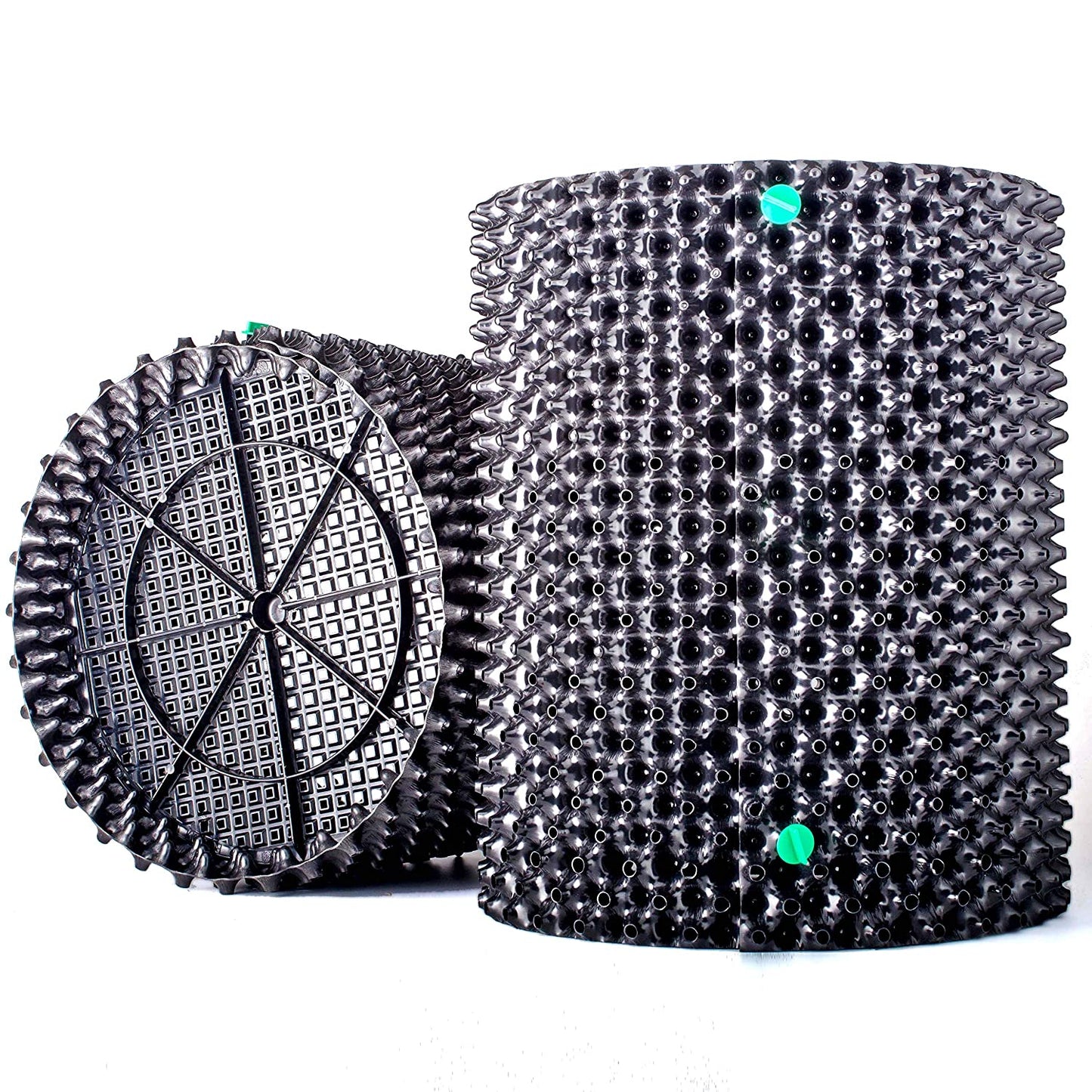 Casa De Amor Right Pot Black Color Air Containers (13x11 inch)- Pack of 2