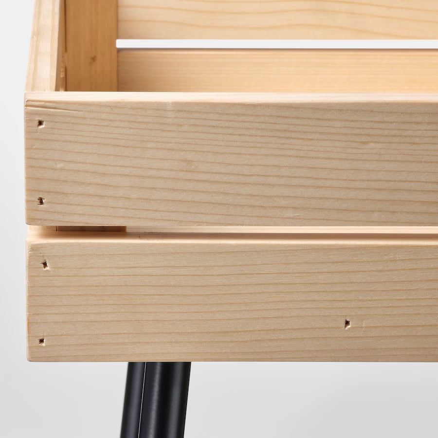 Casa De Amor Plant stand for indoor decorative plants (pine/black)