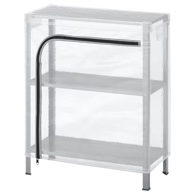 Casa De Amor shelving unit perfect for plants to protect your things from dust, small greenhouse indoors or outdoors (Set of 1)