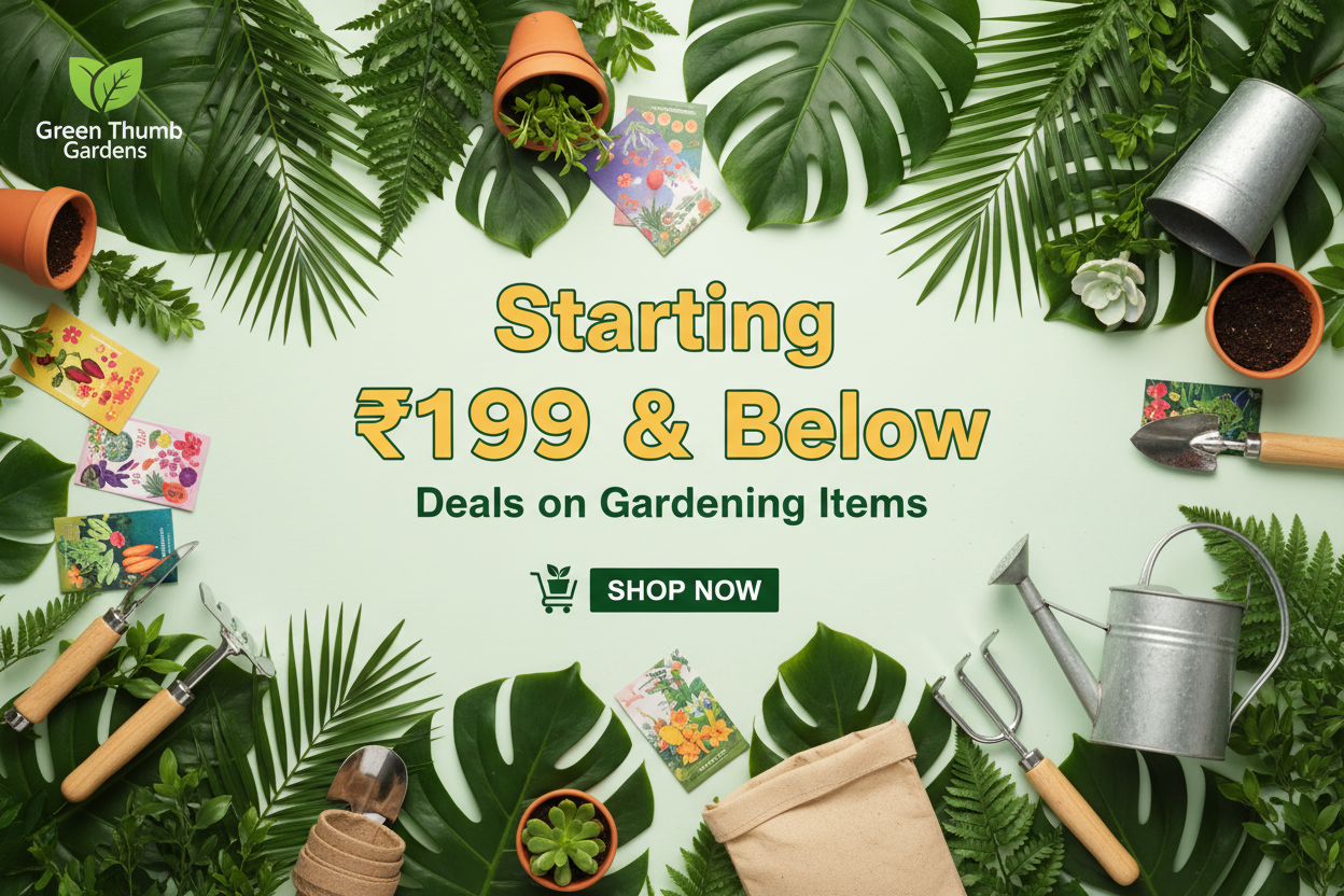 Starting ₹199 & Below | Deals on Gardening items